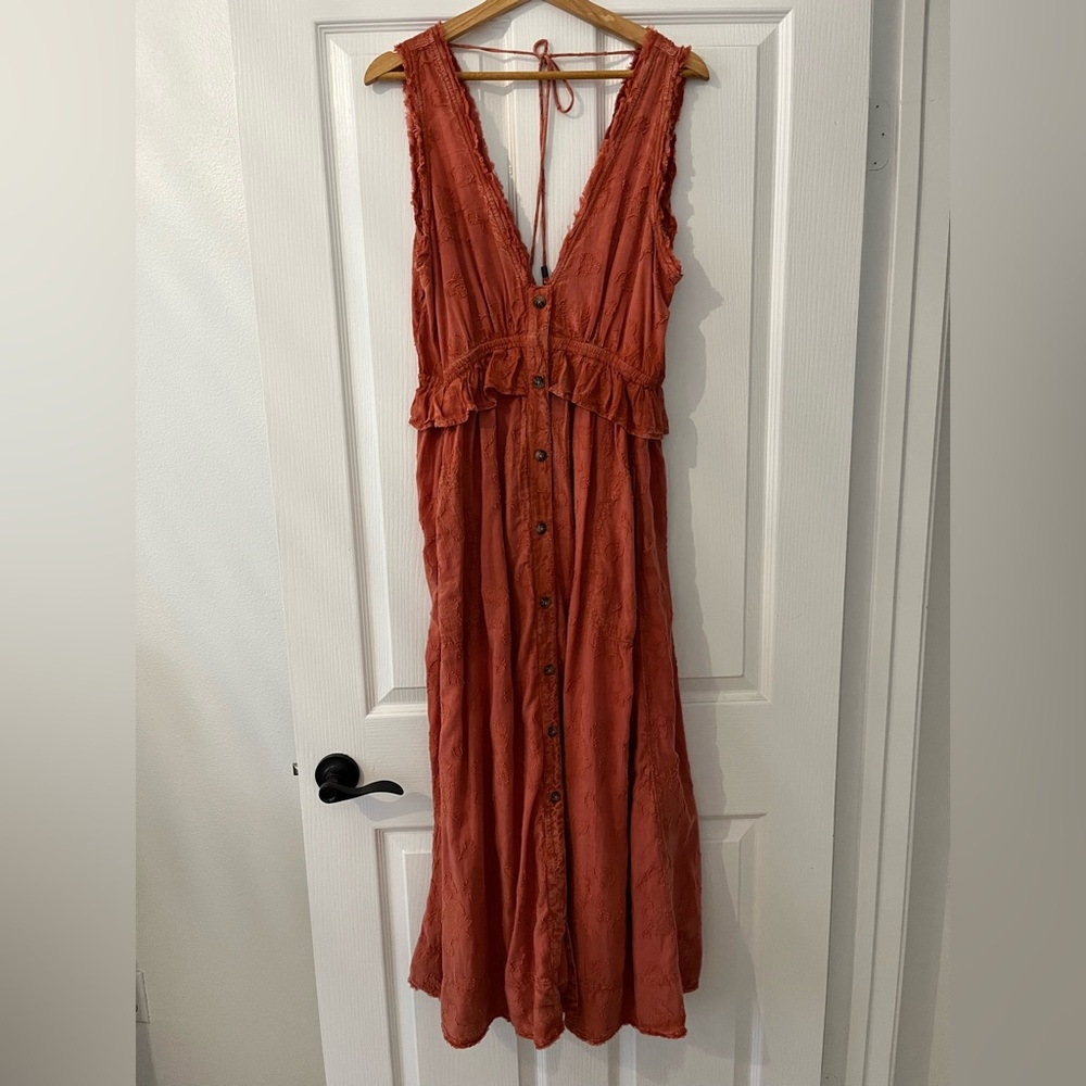 Pilcro from Anthropologie Aline Maxi Dress Small